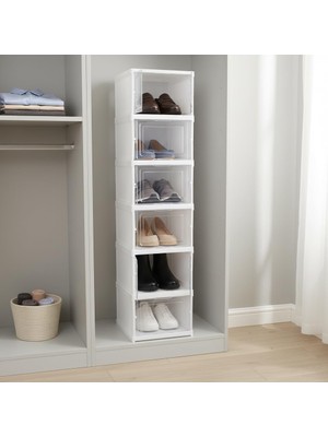 Asitan 6 Katlı, Katlanabilir Ayakkabılık, Taşınabilir Çok Amaçlı, Geniş, Katlanabilir Dolap ve Raf
