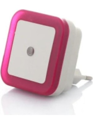 Asitan PT-893 Karanlık Sensörlü Pembe Gece Lambası Tek Ebat No Color