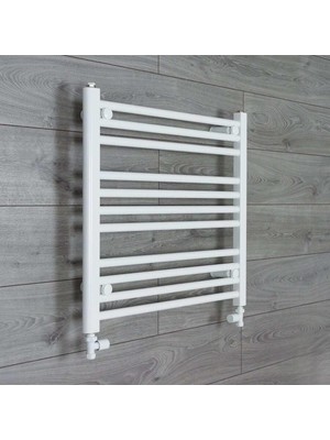 Asitan 500 * 600 Beyaz Elektrikli Termostatlı Havlupan Radyatör Isıtıcı 5 Yıl Garantı Alman Teknolojis�