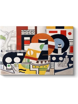Asitan Leger - Le Remorqueur Tablosu 45 x 30