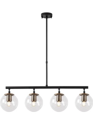 Asitan Siyah Tel Avize Sarkıt Lamba Endüstriyel Metal Pendant Light Yemek Masası Salon Mutfak ve Yatak O