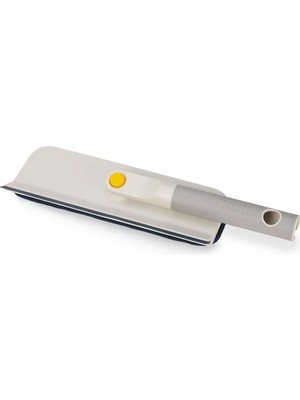 Asitan Joseph Joseph Cleantech 2-In-1 Glass Cleaner Shower Squeegee With Washable Microfiber Pad And Space-