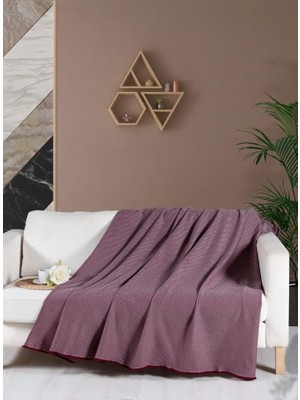 Asitan Macar Koltuk Örtüsü Kılıfı 170 x 230 cm Bordo