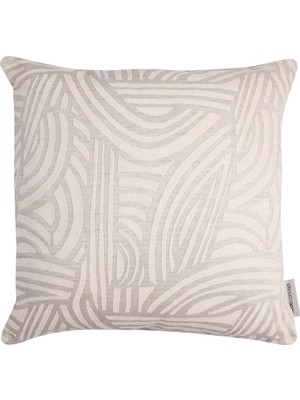 Asitan Alba Wave Kırlent Ekru 50X50 cm