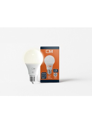 Asitan 10 Adet 9W E27 Duy 4000K Gün Işığı LED Ampul - Enerji Tasarruflu Aydınlatma Çözümü