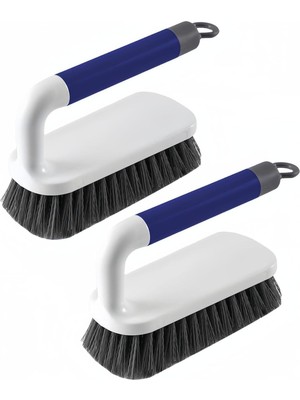 Asitan Bolivia's Ovma Fırçası, 2'li Paket Saplı Dayanıklı Temizlik Fırçası, Şifreli Kıllara Sahi