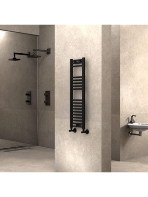 Asitan Radiva Haiti Havlupan 300X1000 Düz Mat Siyah