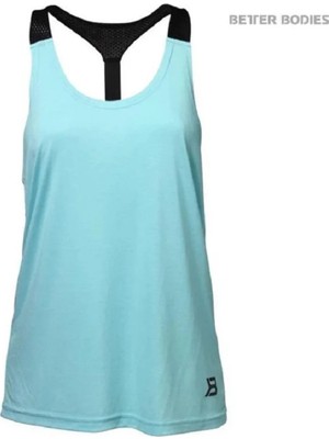 Better Bodies Loose Fit Tank - Light Aqua