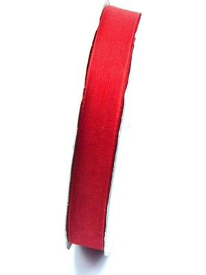 Asitan Bidoluhobi Organze Tül Kurdele 1 cm Kırmızı