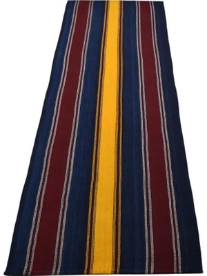 Asitan Zehra Abla Halı El Dokuma Nadir Otantik Van Hakkari Aşiret Yolluk Yün Kilim 5603 Renkli-90 x 300