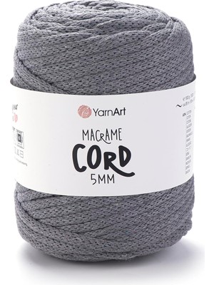 Asitan El Örgü Ipi Macrame Cord 5 Mm, 774, 2X500 gr