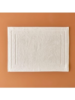 Asitan Bella MAISON%100 Pamuk Premium Dorita Ayak Havlusu Beyaz (50X70 Cm)