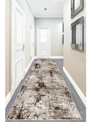 Asitan Theclouds Batik Desenli Renk Geçişli Dijital Baskı Yıkanabilir Kaymaz Taban Salon Halısı ve Yo