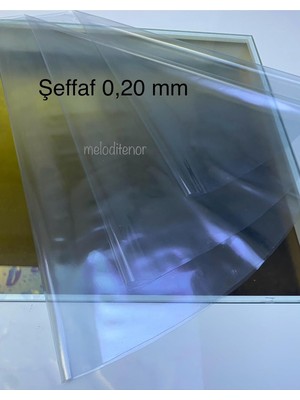 Asitan Yuvarlak Ince Şaffaf Naylon Muşamba Pvc 0,20 mm Masa Örtüsü Koruyucu Şeffaf 140 x 140