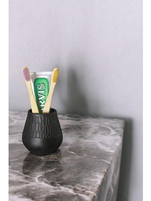 Asitan Üstü Diş Fırçalığı Füme Renk 100X60X60 mm Füme Tek Ebat BA2002 007 Bbn