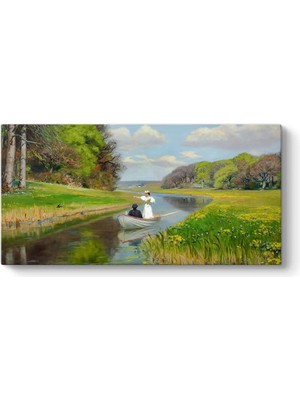 Asitan Hans Andersen Brendekilde - Foraar Tablosu 100 x 50