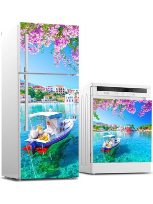 Asitan ve Bulaşık Makinası Beyaz Eşya Kaplama Assos Yunanistan