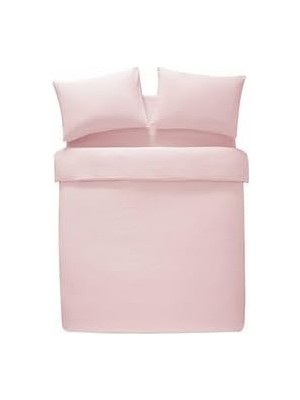Asitan Mer-Tim Çift Kişilik Pamuklu Ranforce Lastikli Nevresim Takımı 200X220 - Toz Pembe