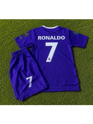 Candy Cup Real Madrid 2016-2017 Şampiyonlar Ligi Finali Cristiano Ronaldo Mor Kısa Kollu 7
