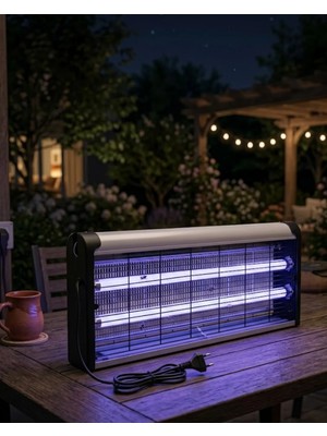 Teknodayım Uv Işıklı Elektrikli Sinek Savar 10W Sessiz Haşere Öldürücü Lamba