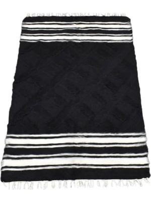 Asitan Zehra Abla Halı Yeni El Dokuma Nadir Tiftik Yün Siirt Kilimi 6319 Çok Renkli-80 x 125