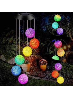 Asitan Coverzone Solar Garden Lights Hanging Eva Ball Güneş Enerjili Asılabilir Bahçe Aydınlatma IP44