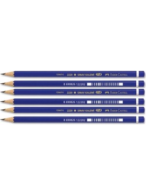 Asitan Faber Sınav Kalemi (5165222000) 6 Lı Paket