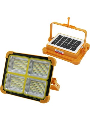 Asitan Solar LED Light Çakarlı Solar Projektör - Powerbank Kamp - Dış Mekan Güneş Enerjili 12000MAH