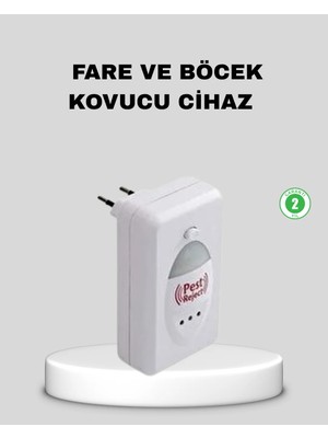 Teknodayım Ultrasonik Haşere Kovucu Cihaz – Sessiz, Kimyasalsız Etkili Koruma