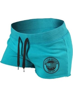 Better Bodies Short Sweatshorts - Aqua Blue