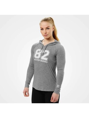 Better Bodies Varsity Hoodie - Greymelange