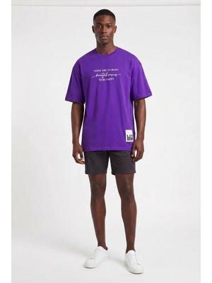 Blow Up Future Gen Somany Mor Oversize Erkek T-Shirt 141269