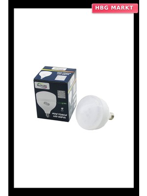 HBG Markt Elitled 40W Torch LED Bulb Ampul Beyaz