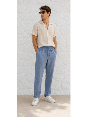 Yazlık Müslin Erkek Pantolon