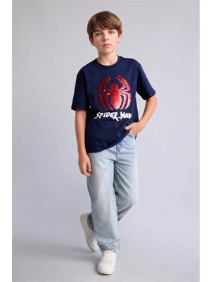 Defacto %100 Pamuk Loose Fit Açık Mavi Erkek Çocuk Jean Pantolon H2152A8/NM39