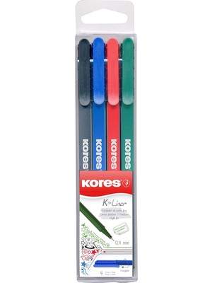 FL28114 Fineliner-Set, 0,4 Mm, 4 Renk
