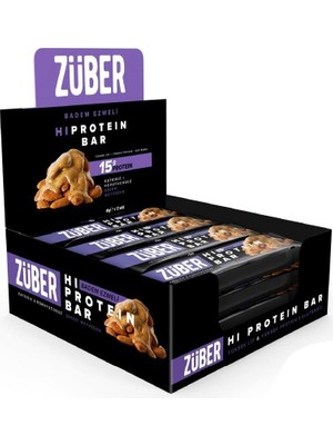Badem Ezmeli Hi Protein Bar 45GR x 12 Adet