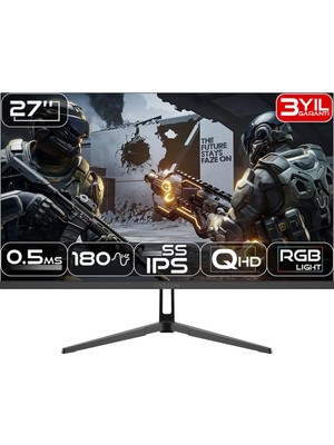 27 X27F181QS 0.5ms 180Hz Qhd IPS Gaming Monitör