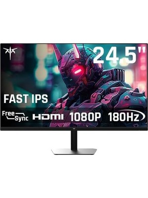 H25T7 24.5 180 Hz (Hdmı + Dısplay Port) 1920×1080 Freesync Full Hd Fast IPS Flat Monitör