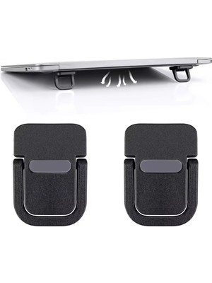 Eco Port Fa Aksesuar Katlanabilir Mini Laptop ve Tablet Yükseltici (2’li Set)