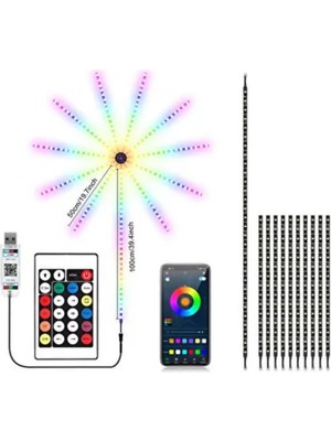 M Merc Giyim Rgb LED Duvar Dekoru Sökülebilir Kollu Işık Sistemi Yeni Nesil