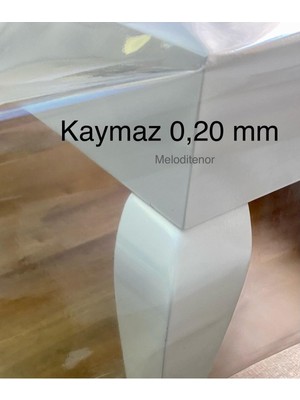 Ince Şeffaf Naylon Muşamba Pvc 0,20 mm Kalın Masa Örtüsü Koruyucu Silinebilir Sıvı Geçirme