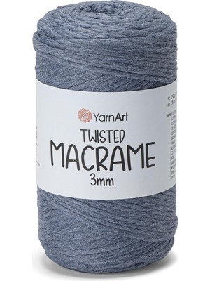 El Örgü Ipi Twısted Macrame 3mm, 761, 4X250 gr
