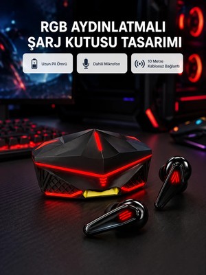 Ruhes Düşük Gecikmeli Bluetooth Kulaklık