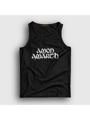 Presmono Unisex Siyah Amon Amarth Atlet