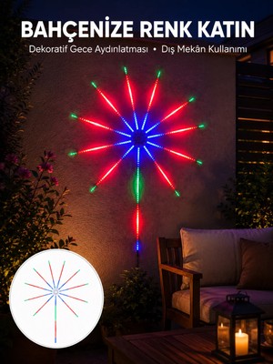 Ruhes Modüler Rgb LED Duvar Işığı  Efektli Uzaktan Kumandalı Yeni Nesil