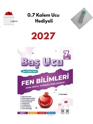 Nartest 2027 7. Sınıf Fen Bilimleri Baş Ucu Kitabı Maarif Modeli + 0.7 Kalem Ucu Hediyeli