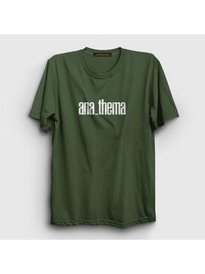 Presmono Unisex Haki New Anathema T-Shirt