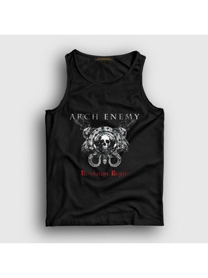 Presmono Unisex Siyah Revolution Arch Enemy Atlet