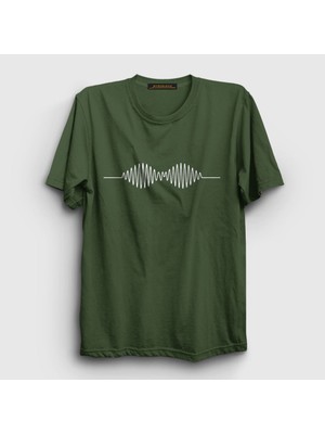 Presmono Unisex Haki Am Arctic Monkeys T-Shirt